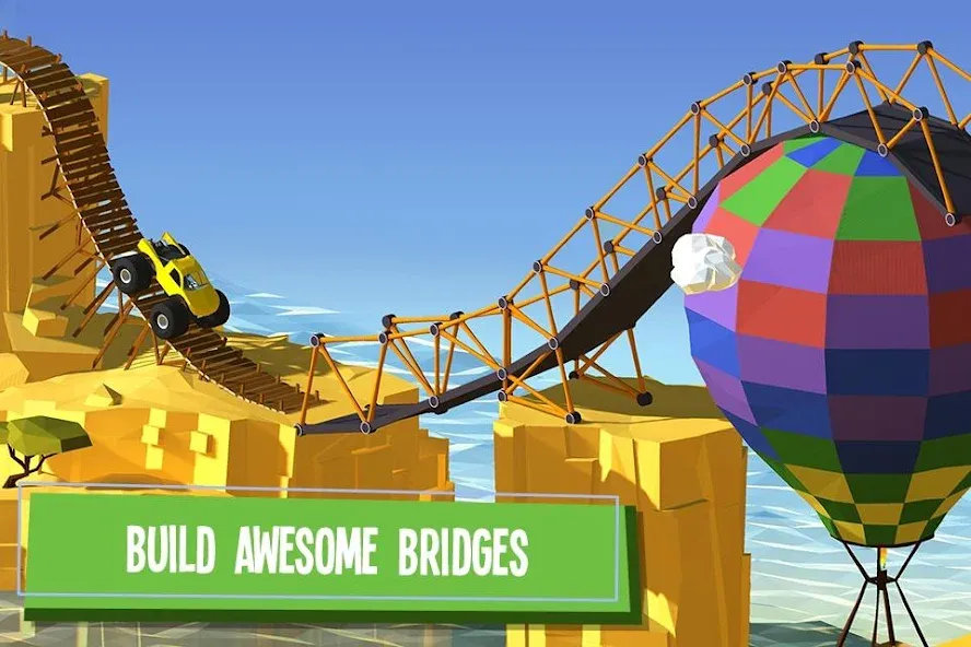 Build a Bridge!  [МОД Все открыто] Screenshot 2