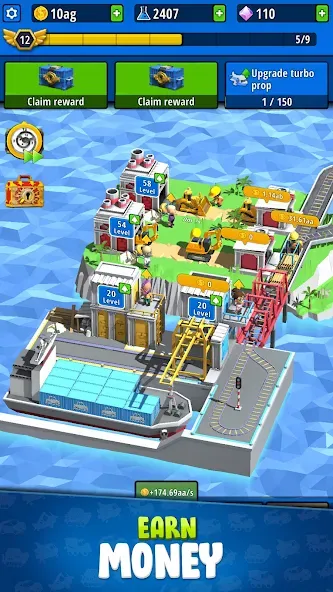 Idle Inventor - Factory Tycoon (Айдл Инвентор)  [МОД Меню] Screenshot 4