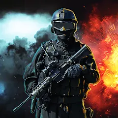 Взлом Black Commando : War Game (Блэк Коммандо)  [МОД Меню] - последняя версия apk на Андроид