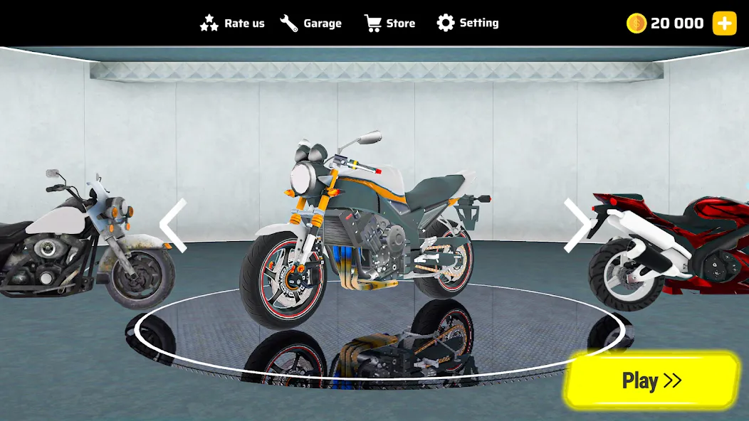 Moto Bike Race 3D Motorcycles  [МОД Бесконечные деньги] Screenshot 5