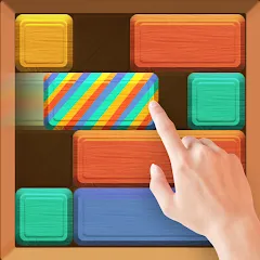 Взломанная Falling Blocks: Sliding Puzzle (Фоллинг блоксы)  [МОД Бесконечные деньги] - стабильная версия apk на Андроид