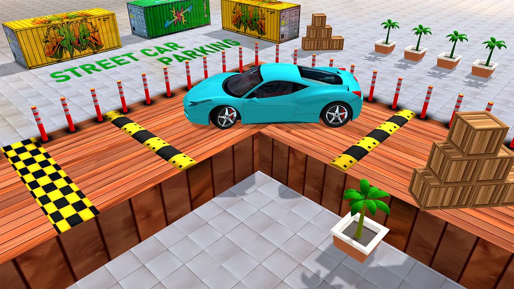 Street Car Parking: Car Games  [МОД Меню] Screenshot 4