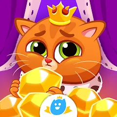 Взломанная Bubbu Jewels - Merge Puzzle (Буббу Джуэлс)  [МОД Unlimited Money] - стабильная версия apk на Андроид