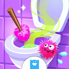Взломанная Clean Up Kids 