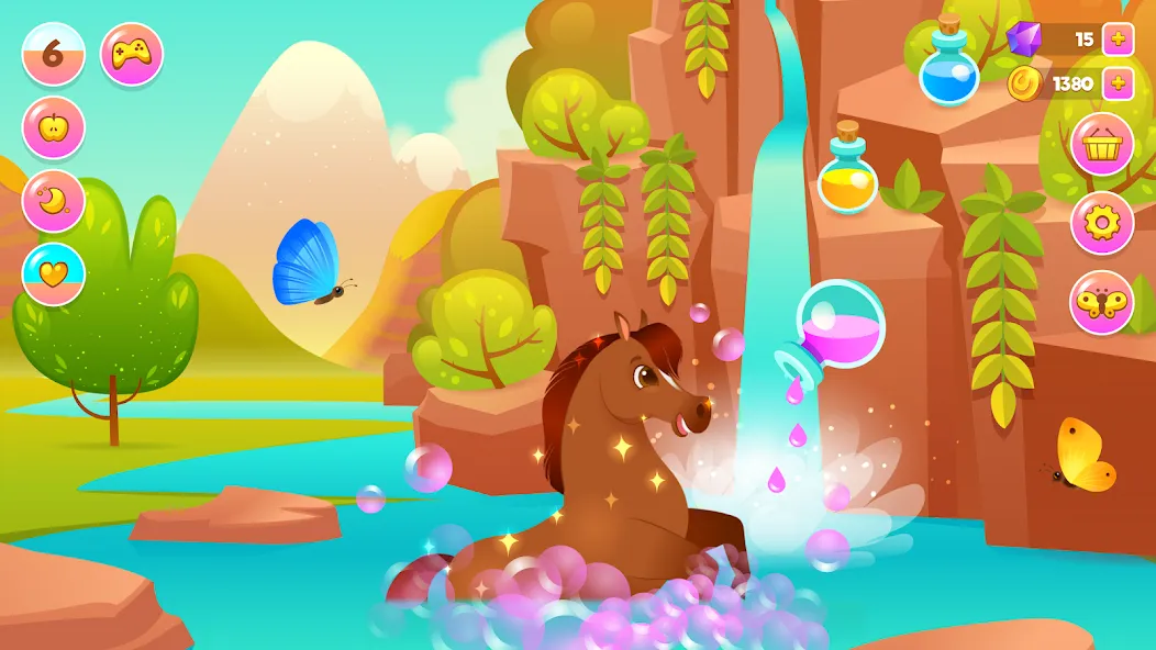 Pixie the Pony - Virtual Pet (Пикси зе Пони)  [МОД Бесконечные монеты] Screenshot 1