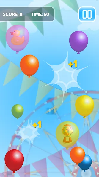 Pop Balloon Kids  [МОД Все открыто] Screenshot 1