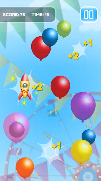 Pop Balloon Kids  [МОД Все открыто] Screenshot 4