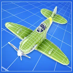 Скачать взлом Idle Planes: Build Airplanes (Айдл Плейнс)  [МОД Бесконечные деньги] - полная версия apk на Андроид