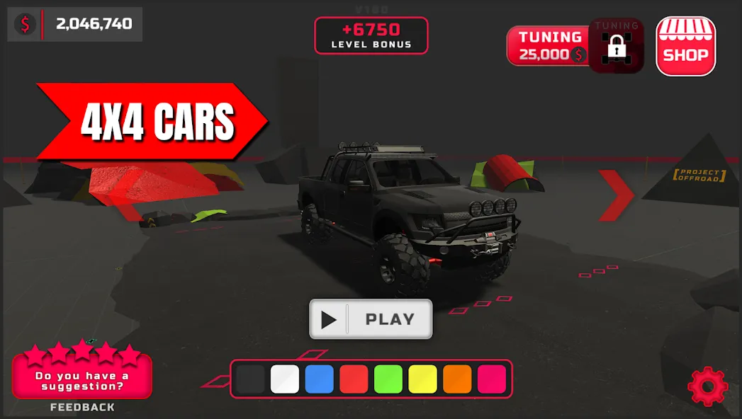 [Project : Offroad]  [МОД Unlimited Money] Screenshot 4