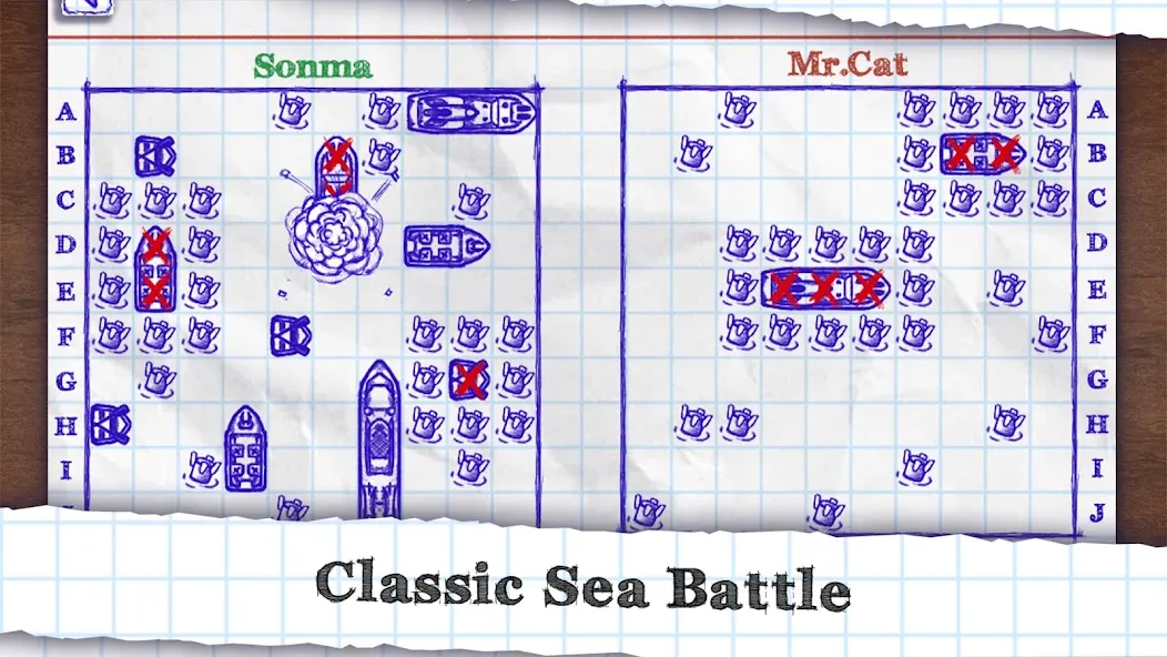 Sea Battle  [МОД Все открыто] Screenshot 2