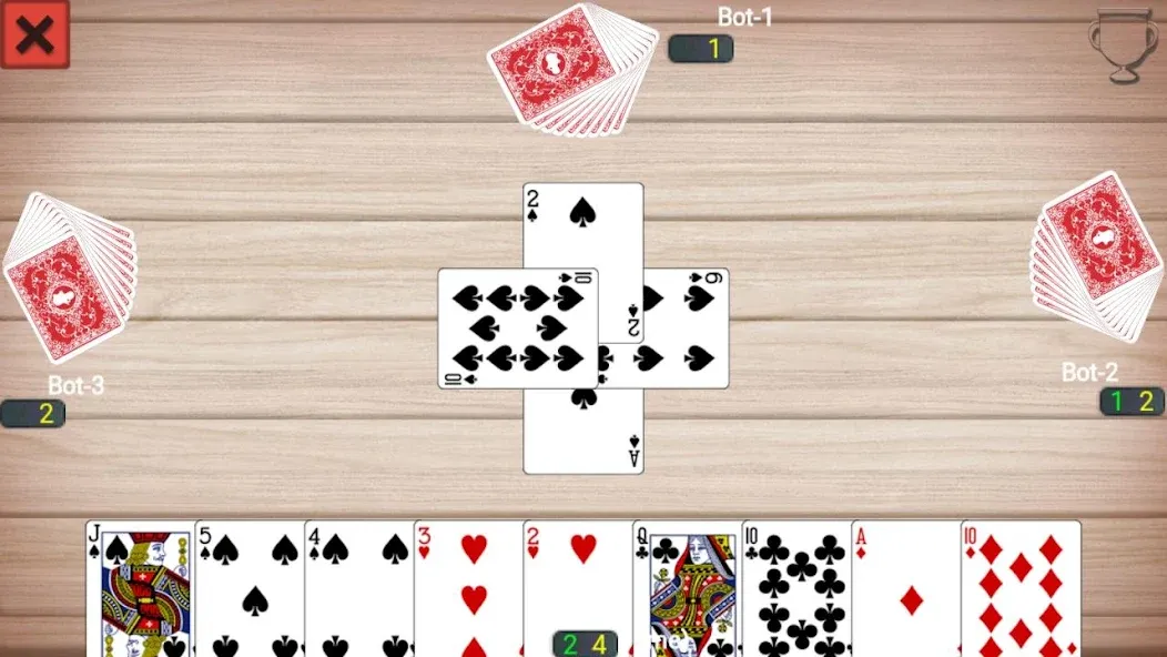 Callbreak Master - Card Game (Коллбрейк Мастер)  [МОД Меню] Screenshot 1