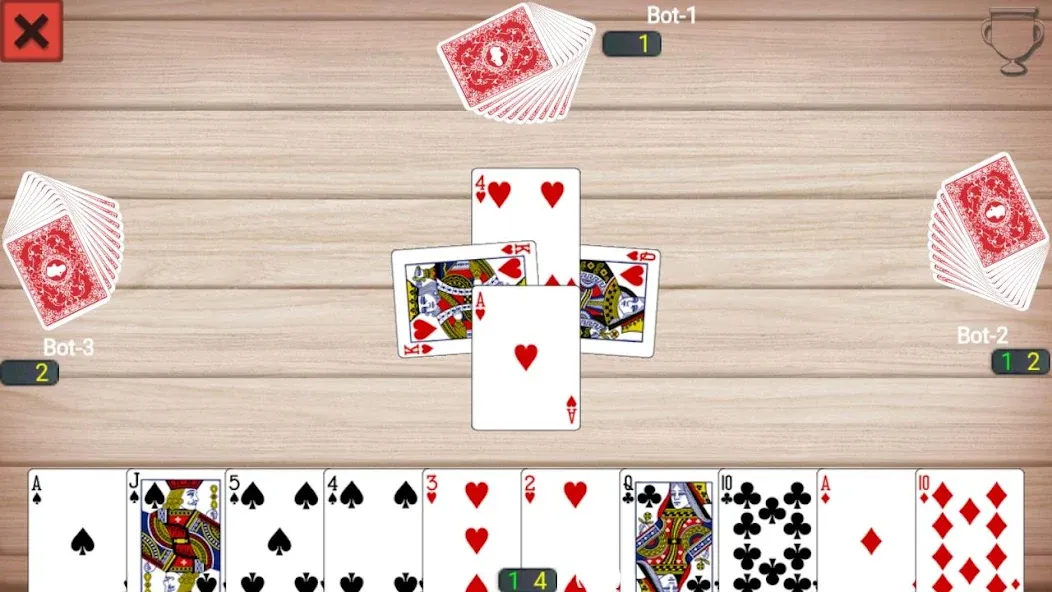 Callbreak Master - Card Game (Коллбрейк Мастер)  [МОД Меню] Screenshot 2