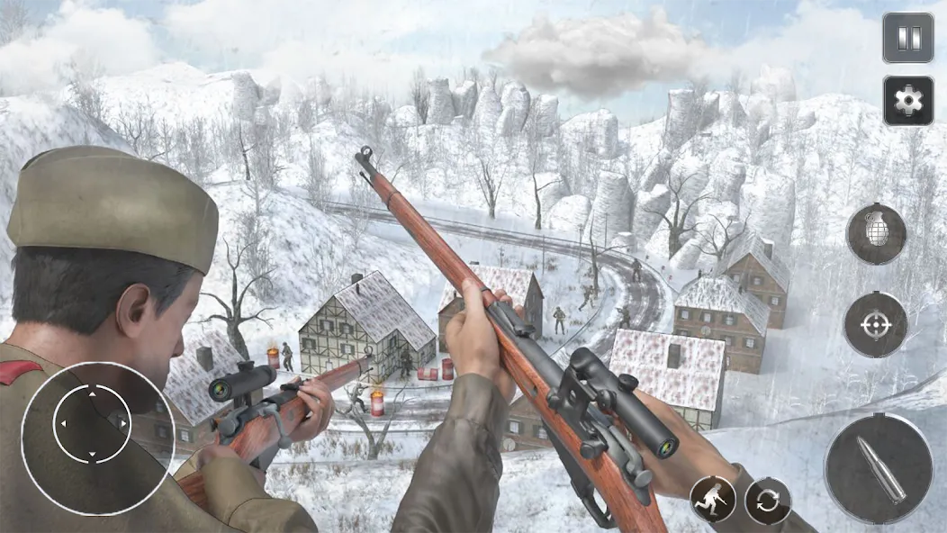 Call Of Courage : WW2 Shooting  [МОД Все открыто] Screenshot 4