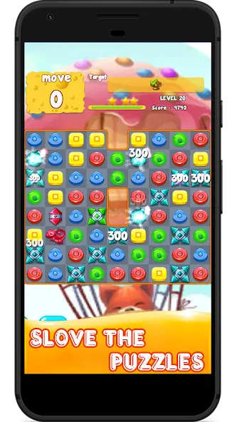 Candy 2024-Candy Match 3 Game (Кэнди 2023)  [МОД Unlimited Money] Screenshot 3