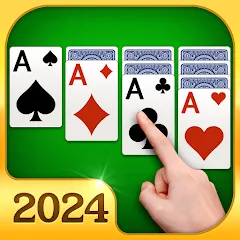 Скачать взлом Solitaire -Klondike Card Games  [МОД Unlocked] - последняя версия apk на Андроид