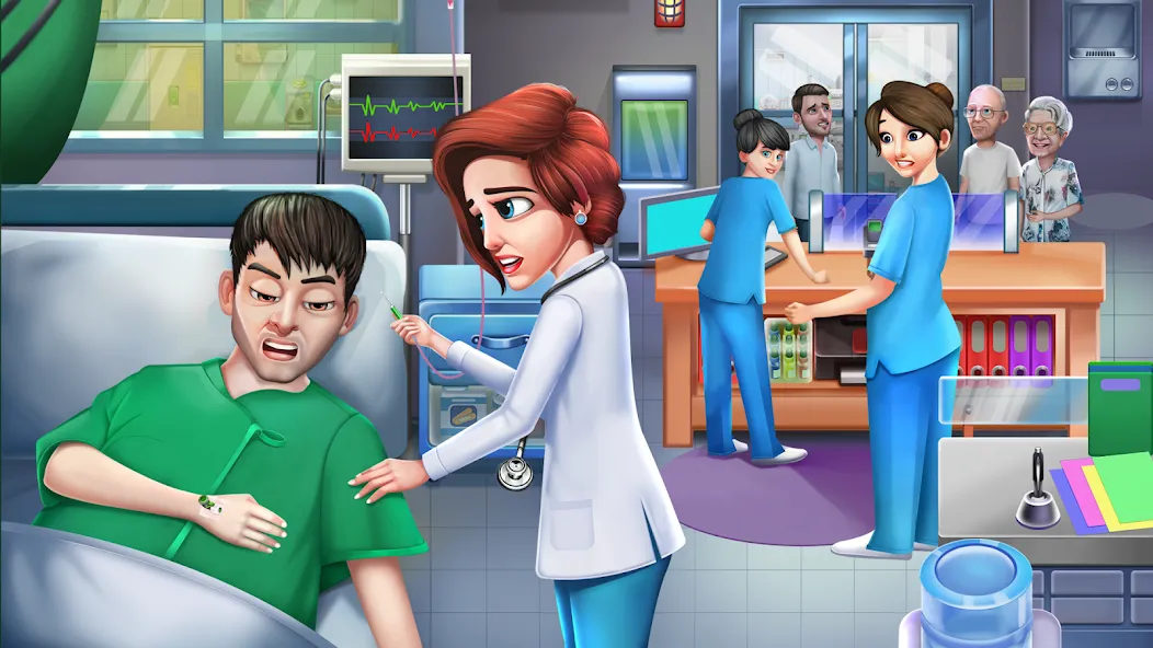 Doctor Hospital Games Offline  [МОД Меню] Screenshot 1