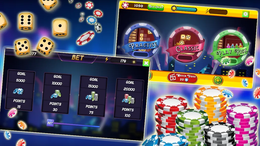 Farkle - Dice Game (Фаркл)  [МОД Menu] Screenshot 4