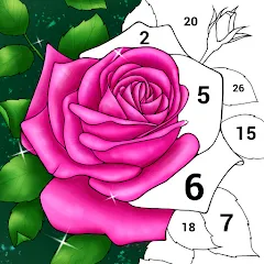 Взломанная Casual Color - Color by Number  [МОД Много монет] - последняя версия apk на Андроид