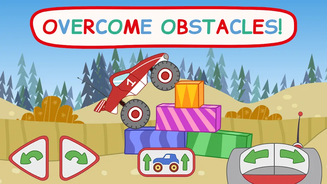 Kid-E-Cats: Kids Monster Truck  [МОД Unlocked] Screenshot 3