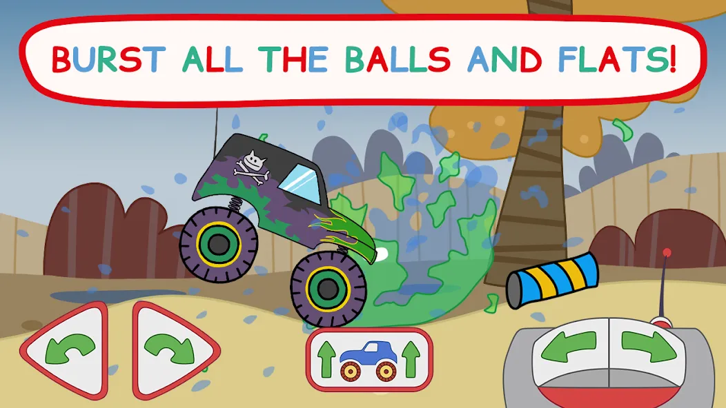 Kid-E-Cats: Kids Monster Truck  [МОД Unlocked] Screenshot 5