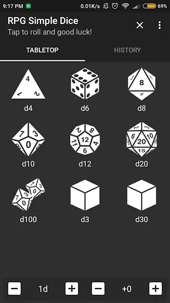 RPG Simple Dice (РПГ Простые Кости)  [МОД Бесконечные деньги] Screenshot 1