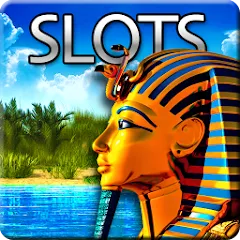 Скачать взломанную Slots - Pharaoh's Way Casino (Слоты)  [МОД Все открыто] - последняя версия apk на Андроид