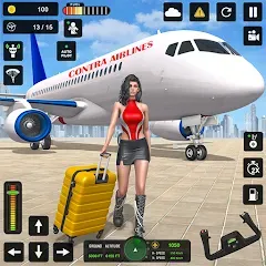 Взломанная City Pilot Cargo Plane Games (Сити Пилот Карго Плейн Геймс)  [МОД Mega Pack] - стабильная версия apk на Андроид