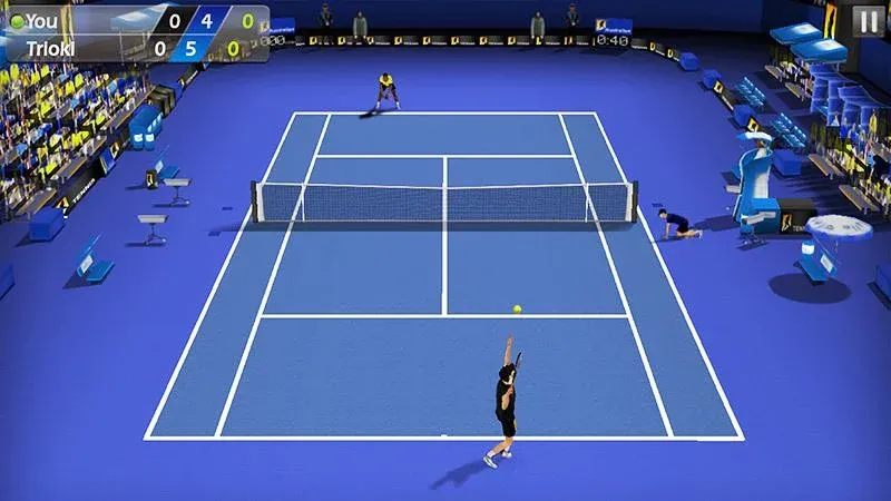 3D Tennis  [МОД Бесконечные монеты] Screenshot 1