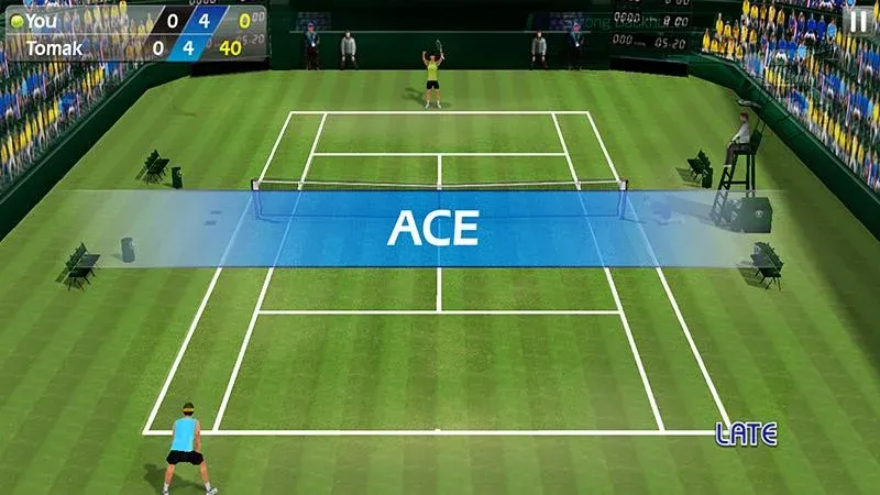 3D Tennis  [МОД Бесконечные монеты] Screenshot 2