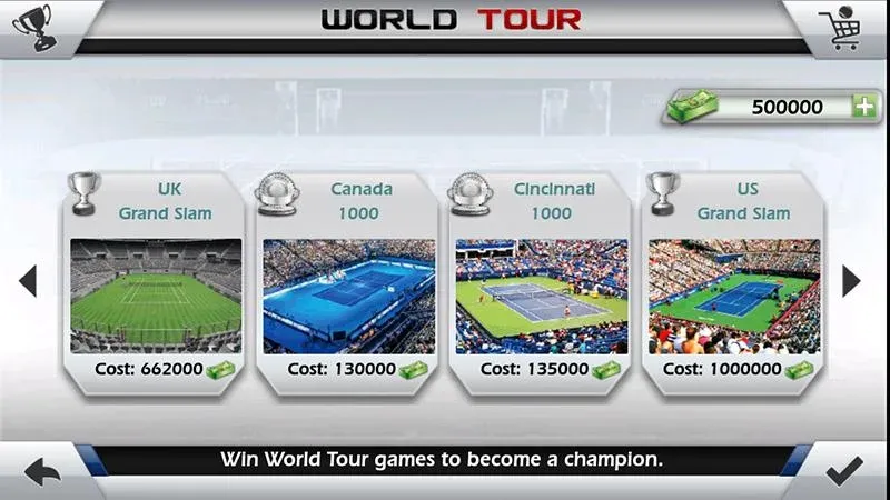 3D Tennis  [МОД Бесконечные монеты] Screenshot 5