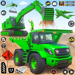 Скачать взломанную City Builder Construction Sim (Сити Билдер Констракшн Сим)  [МОД Много монет] - полная версия apk на Андроид