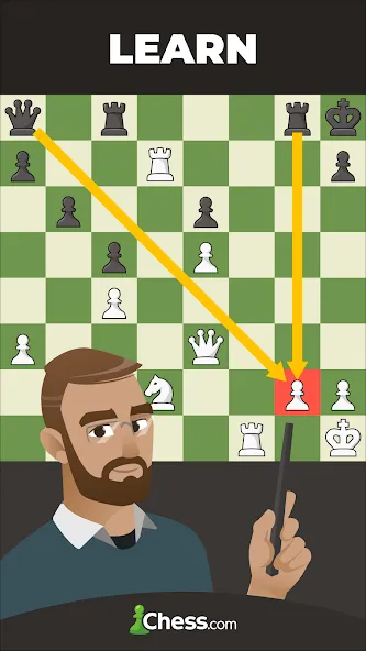 Chess - Play and Learn  [МОД Все открыто] Screenshot 5