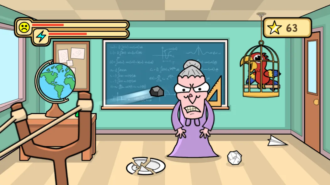 Bash the Teacher! School Prank  [МОД Много монет] Screenshot 2