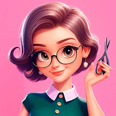 Скачать взломанную Beauty Tycoon: Hair Salon Game (Бьюти Тайкун)  [МОД Unlocked] - полная версия apk на Андроид