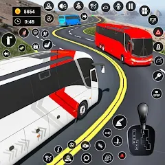 Взлом Coach Bus Simulator: Bus Games (Коуч Бас Симулятор)  [МОД Много денег] - последняя версия apk на Андроид