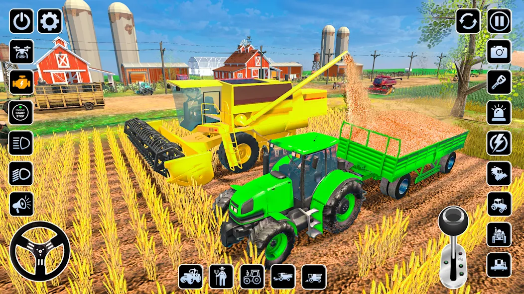 Farming Games & Tractor Games  [МОД Много монет] Screenshot 4