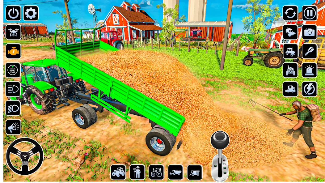 Farming Games & Tractor Games  [МОД Много монет] Screenshot 5