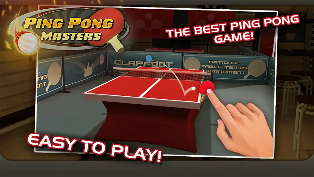 Ping Pong Masters (Пингпонг мастера)  [МОД Бесконечные деньги] Screenshot 1