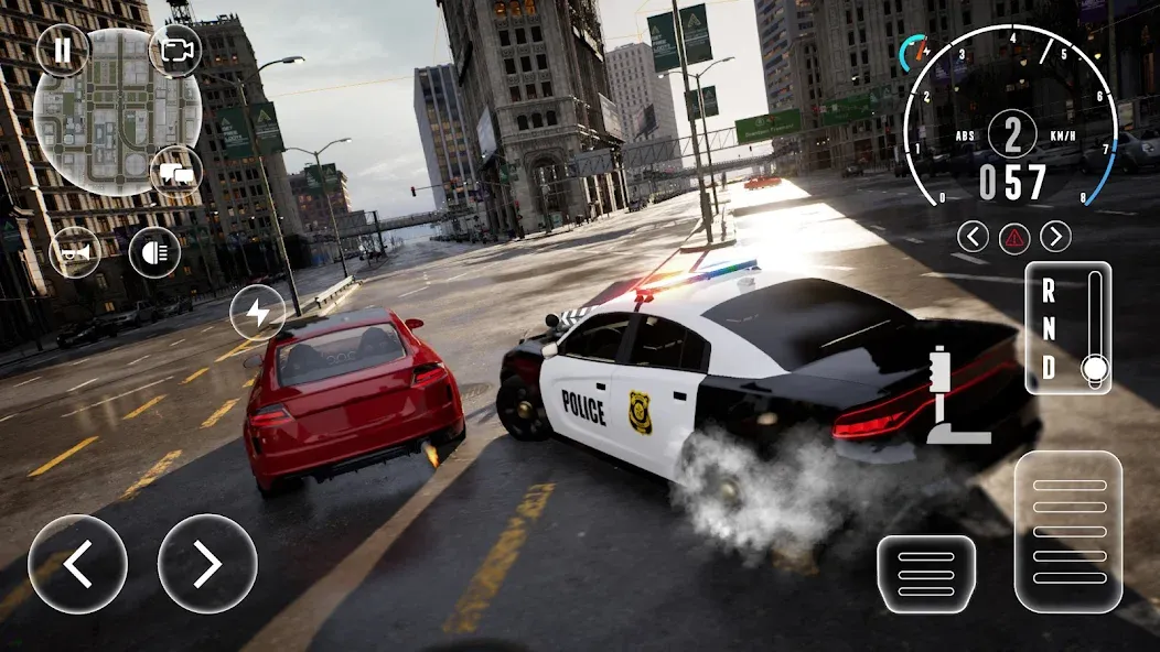 Police Car Simulator 2023 (Полицейский симулятор автомобиля 2023)  [МОД Mega Pack] Screenshot 2