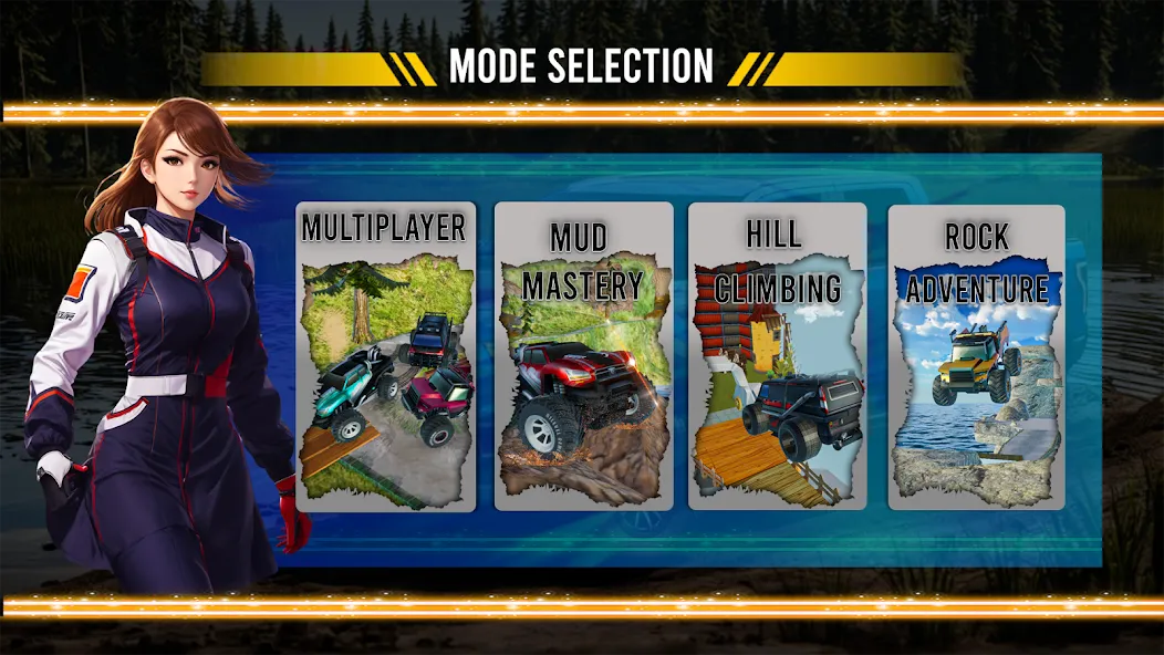 Mountain Climb 4x4 Car Games (Маунтин Клайм 4х4 игры на машинах)  [МОД Menu] Screenshot 3