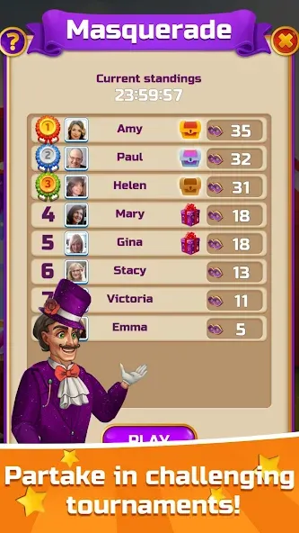 Circus Words: Magic Puzzle  [МОД Много монет] Screenshot 2