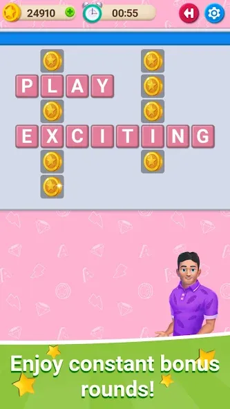 Crossword Online: Word Cup  [МОД Menu] Screenshot 3
