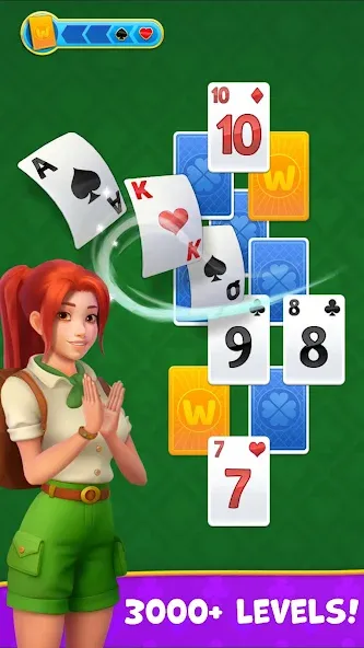 Kings & Queens: Solitaire Game  [МОД Menu] Screenshot 1