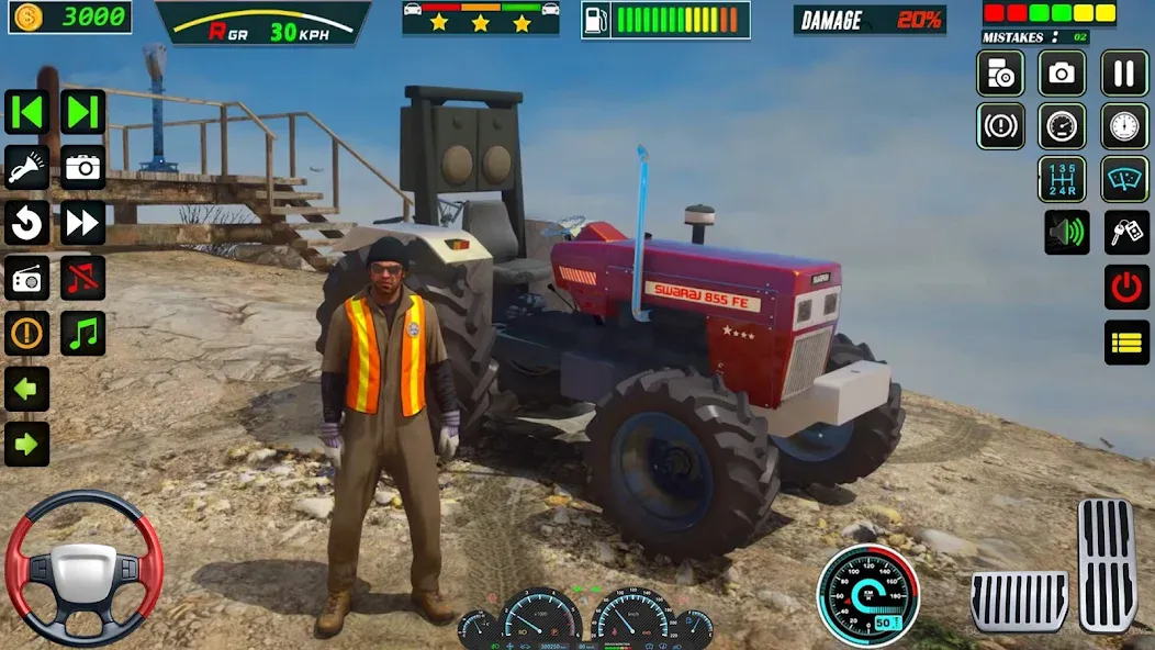 US Tractor Farming Games 3d  [МОД Unlocked] Screenshot 3