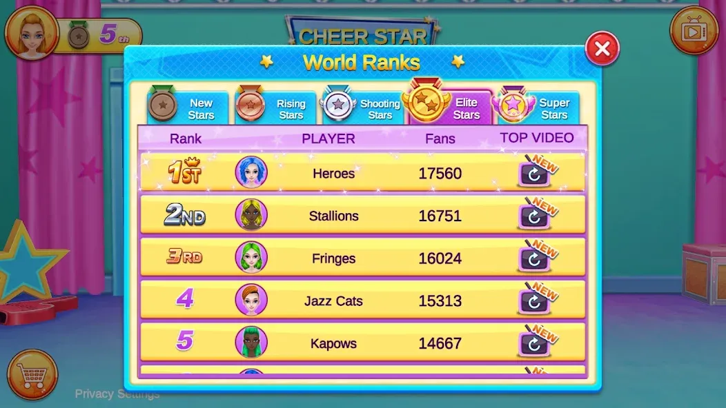 Cheerleader Champion Dance Now  [МОД Menu] Screenshot 5