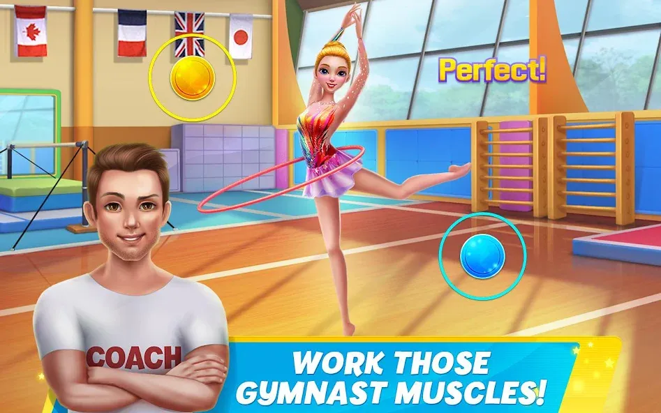 Rhythmic Gymnastics Dream Team  [МОД Unlocked] Screenshot 5