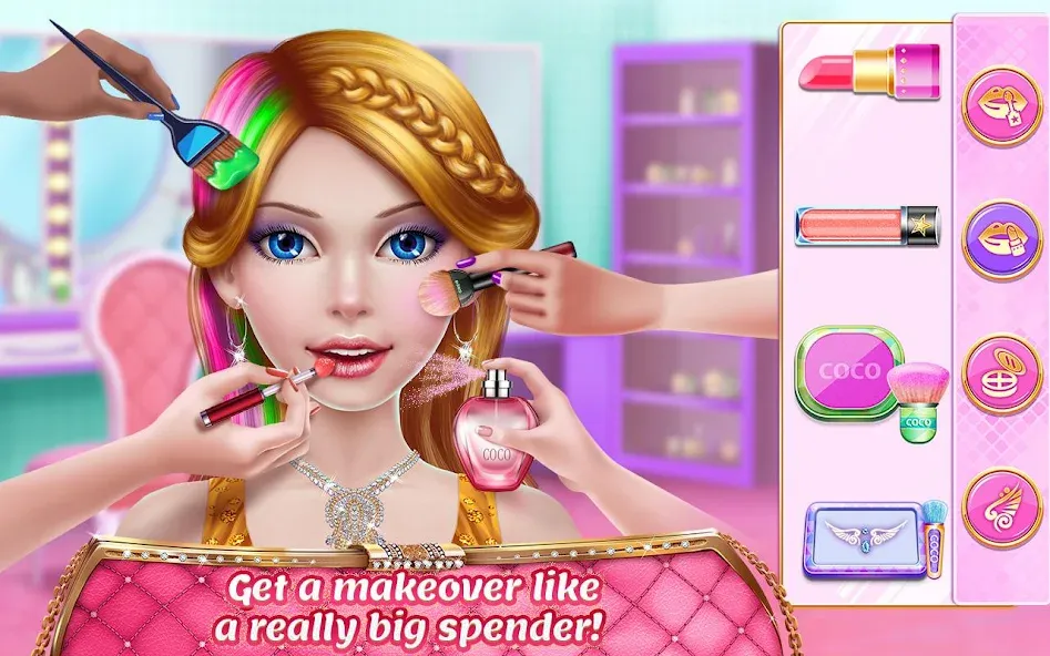 Rich Girl Mall - Shopping Game  [МОД Меню] Screenshot 3