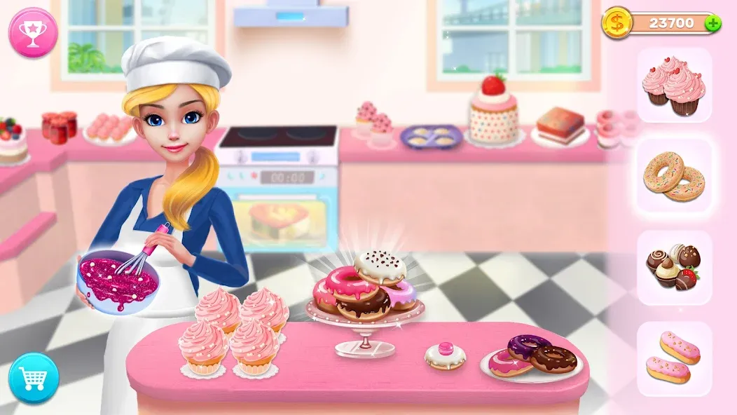 My Bakery Empire: Bake a Cake  [МОД Бесконечные монеты] Screenshot 1