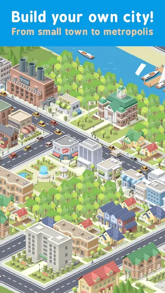 Pocket City Free (Покет Сити)  [МОД Бесконечные деньги] Screenshot 1