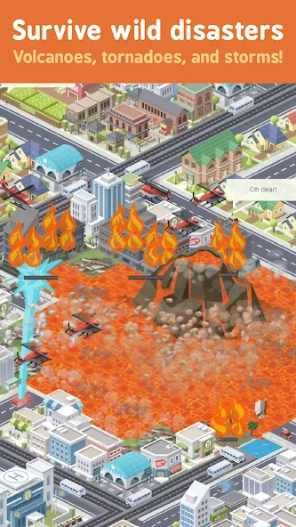 Pocket City Free (Покет Сити)  [МОД Бесконечные деньги] Screenshot 3